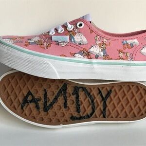 Vans Pink Toy Story Kids Sneakers